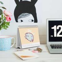 Pusheen - Kalendarz biurkowy 2026 rok 17x20 cm