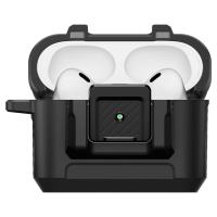 Spigen Lock Fit - Pancerne etui do Apple AirPods Pro 3 (Matte Black)