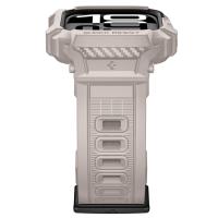 Spigen Rugged Armor Pro V2 – Pasek z obudową do Apple Watch 10 / 11 42 mm (Dune Beige)