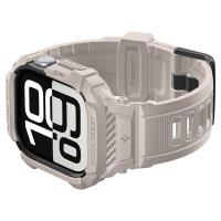 Spigen Rugged Armor Pro V2 – Pasek z obudową do Apple Watch 10 / 11 42 mm (Dune Beige)
