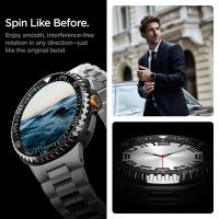 Spigen Bezel Tune Pro Diver - Obudowa / Pierścień ochronny do Samsung Galaxy Watch 8 Classic 46 mm (Silver)