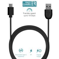PURO Type-C Charge & Sync Cable - Kabel USB-C 3.1 na USB-A 3.1 do ładowania & synchronizacji danych, 3A, 10 Gbps, 1 m (czarny) PURO Type-C Charge & Sync Cable - Kabel USB-C 3.1 na USB-A 3.1 do ładowania & synchronizacji danych, 3A, 10 Gbps, 1 m (czarny)