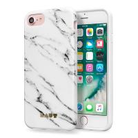 Laut HUEX ELEMENTS - Etui iPhone 8 / 7 / 6s / 6 z 2 foliami na ekran w zestawie (Marble White) Laut HUEX ELEMENTS - Etui iPhone 8 / 7 / 6s / 6 z 2 foliami na ekran w zestawie (Marble White)