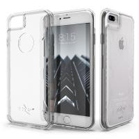 Zizo PIK Case - Etui iPhone 8 Plus / 7 Plus ze szkłem 9H na ekran (przezroczysty) Zizo PIK Case - Etui iPhone 8 Plus / 7 Plus ze szkłem 9H na ekran (przezroczysty)