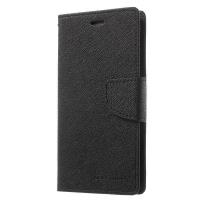Mercury Fancy Diary - Etui Huawei P10 z kieszeniami na karty + stand up (czarny) Mercury Fancy Diary - Etui Huawei P10 z kieszeniami na karty + stand up (czarny)