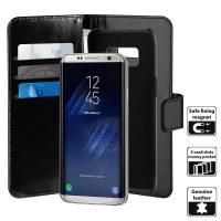 PURO Duetto Wallet Detachable - Skórzane etui 2w1 Samsung Galaxy S8 (czarny) PURO Duetto Wallet Detachable - Skórzane etui 2w1 Samsung Galaxy S8 (czarny)