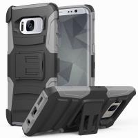 Zizo Armor Hybrid Cover - Pancerne etui Samsung Galaxy S8+ z podstawką + uchwyt do paska (Gray/Black) Zizo Armor Hybrid Cover - Pancerne etui Samsung Galaxy S8+ z podstawką + uchwyt do paska (Gray/Black)