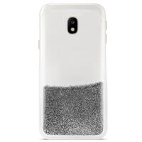 PURO Sand Cover - Etui Samsung Galaxy J3 (2017) (liquid & glitters Silver)