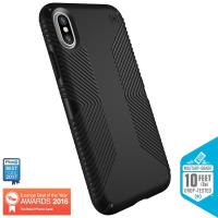 Speck Presidio Grip - Etui iPhone X (Black/Black) Speck Presidio Grip - Etui iPhone X (Black/Black)