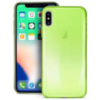 PURO 0.3 Nude - Etui iPhone X (Fluo Green) PURO 0.3 Nude - Etui iPhone X (Fluo Green)
