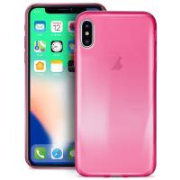 PURO 0.3 Nude - Etui iPhone X (Fluo Pink) PURO 0.3 Nude - Etui iPhone X (Fluo Pink)