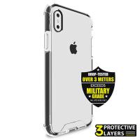 PURO Impact Pro Hard Shield - Etui iPhone Xs / X (czarny) PURO Impact Pro Hard Shield - Etui iPhone Xs / X (czarny)