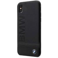 BMW Signature Logo Imprint Case - Skórzane etui iPhone Xs / X z wytłaczanym logo BMW (czarny) BMW Signature Logo Imprint Case - Skórzane etui iPhone Xs / X z wytłaczanym logo BMW (czarny)
