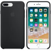 Apple Silicone Case - Silikonowe etui iPhone 8 Plus / 7 Plus (czarny) Apple Silicone Case - Silikonowe etui iPhone 8 Plus / 7 Plus (czarny)