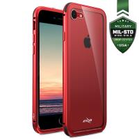 Zizo Atom Case - Etui aluminiowe iPhone 8 / 7 ze szkłem ochronnym na ekran + uchwyt na palec (Red) Zizo Atom Case - Etui aluminiowe iPhone 8 / 7 ze szkłem ochronnym na ekran + uchwyt na palec (Red)