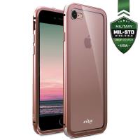 Zizo Atom Case - Etui aluminiowe iPhone 8 / 7 ze szkłem ochronnym na ekran + uchwyt na palec (Rose Gold) Zizo Atom Case - Etui aluminiowe iPhone 8 / 7 ze szkłem ochronnym na ekran + uchwyt na palec (Rose Gold)