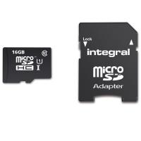 Integral Smartphone and Tablet - Karta pamięci 16GB microSDHC 90MB/s Class 10 UHS-I U1 Integral Smartphone and Tablet - Karta pamięci 16GB microSDHC 90MB/s Class 10 UHS-I U1