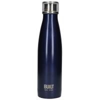 BUILT Perfect Seal Vacuum Insulated Bottle - Stalowy termos próżniowy 0,5 l (Midnight Blue) BUILT Perfect Seal Vacuum Insulated Bottle - Stalowy termos próżniowy 0,5 l (Midnight Blue)