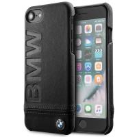 BMW Signature Logo Imprint Case - Skórzane etui iPhone 8 / 7 z wytłaczanym logo BMW (czarny) BMW Signature Logo Imprint Case - Skórzane etui iPhone 8 / 7 z wytłaczanym logo BMW (czarny)