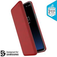 Speck Presidio Folio - Etui Samsung Galaxy S9 z kieszenią na karty + stand up (Heathered Heartrate Red/Heartrate Red/Graphite Grey) Speck Presidio Folio - Etui Samsung Galaxy S9 z kieszenią na karty + stand up (Heathered Heartrate Red/Heartrate Red/Graphite Grey)