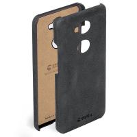 Krusell Sunne Cover - Skórzane etui Sony Xperia XA2 Ultra (Black)