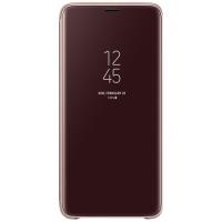 Samsung Clear View Standing Cover - Etui z klapką Samsung Galaxy S9+ w/ stand-up (złoty)