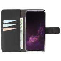 Krusell Loka FolioWallet 2in1 - Etui 2w1 Samsung Galaxy S9+ z kieszeniami na karty + stand up (Black)