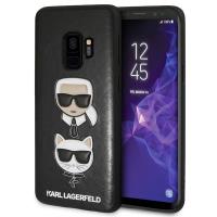 Karl Lagerfeld Embossed Case Karl & Choupette - Etui Samsung Galaxy S9 (czarny) Karl Lagerfeld Embossed Case Karl & Choupette - Etui Samsung Galaxy S9 (czarny)