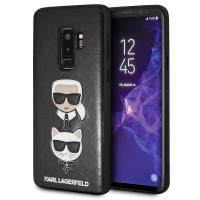 Karl Lagerfeld Embossed Case Karl & Choupette - Etui Samsung Galaxy S9+ (czarny) Karl Lagerfeld Embossed Case Karl & Choupette - Etui Samsung Galaxy S9+ (czarny)