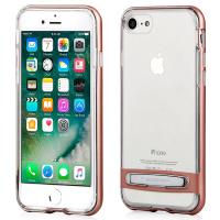 Mercury Dream Bumper - Etui iPhone 8 / 7 z metalową podstawką (różowe złoto) Mercury Dream Bumper - Etui iPhone 8 / 7 z metalową podstawką (różowe złoto)