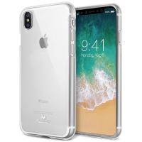 Mercury Transparent Jelly - Etui iPhone X (przezroczysty)