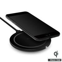 PURO Wireless Charging Station Qi - Bezprzewodowa ładowarka indukcyjna Qi do iPhone i Android, 5 W (czarny) PURO Wireless Charging Station Qi - Bezprzewodowa ładowarka indukcyjna Qi do iPhone i Android, 5 W (czarny)