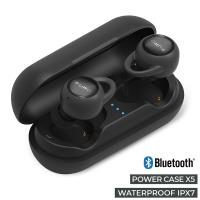 PURO Workout Waterproof IPX7 In-Ear Stereo Earphones - Bezprzewodowe stereofoniczne słuchawki Bluetooth V5.0 z bazą zasilającą, wodoszczelność klasy IPX7 (czarny) PURO Workout Waterproof IPX7 In-Ear Stereo Earphones - Bezprzewodowe stereofoniczne słuchawki Bluetooth V5.0 z bazą zasilającą, wodoszczelność klasy IPX7 (czarny)