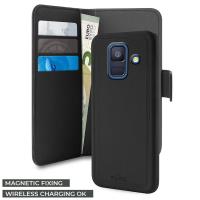 PURO Wallet Detachable - Etui 2w1 Samsung Galaxy A6 2018 (czarny)