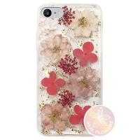 PURO Glam Hippie Chic Cover - Etui iPhone 8 / 7 / 6s / 6 (prawdziwe płatki kwiatów różowe) PURO Glam Hippie Chic Cover - Etui iPhone 8 / 7 / 6s / 6 (prawdziwe płatki kwiatów różowe)