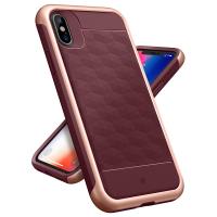 Caseology Parallax Case - Etui iPhone Xs / X (Burgundy) Caseology Parallax Case - Etui iPhone Xs / X (Burgundy)