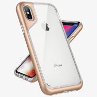 Caseology Skyfall Case - Etui iPhone Xs / X (Gold) Caseology Skyfall Case - Etui iPhone Xs / X (Gold)