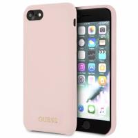 Guess Silicone - Etui iPhone 8 / 7 (jasny róż) Guess Silicone - Etui iPhone 8 / 7 (jasny róż)