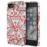 Guess Triangle All Over - Etui iPhone 8 / 7 (biały) Guess Triangle All Over - Etui iPhone 8 / 7 (biały)