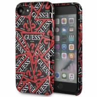 Guess Triangle All Over - Etui iPhone 8 / 7 (czarny) Guess Triangle All Over - Etui iPhone 8 / 7 (czarny)