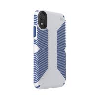 Speck Presidio Grip - Etui iPhone XR (Microchip Grey/Ballpoint Blue)
