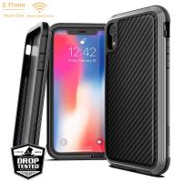X-Doria Defense Lux - Etui aluminiowe iPhone XR (Drop test 3m) (Black Carbon Fiber) X-Doria Defense Lux - Etui aluminiowe iPhone XR (Drop test 3m) (Black Carbon Fiber)