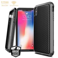 X-Doria Defense Lux - Etui aluminiowe iPhone Xs Max (Drop test 3m) (Black Carbon Fiber) X-Doria Defense Lux - Etui aluminiowe iPhone Xs Max (Drop test 3m) (Black Carbon Fiber)
