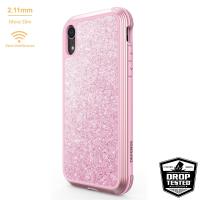 X-Doria Defense Lux - Etui aluminiowe iPhone Xs Max (Drop test 3m) (Pink Glitter) X-Doria Defense Lux - Etui aluminiowe iPhone Xs Max (Drop test 3m) (Pink Glitter)