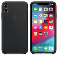 Apple Silicone Case - Silikonowe etui iPhone Xs Max (czarny) Apple Silicone Case - Silikonowe etui iPhone Xs Max (czarny)