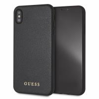 Guess Iridescent - Etui iPhone Xs Max (czarny) Guess Iridescent - Etui iPhone Xs Max (czarny)