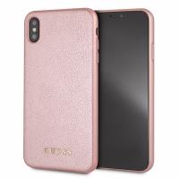 Guess Iridescent - Etui iPhone Xs Max (różowe złoto) Guess Iridescent - Etui iPhone Xs Max (różowe złoto)