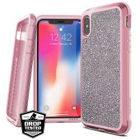 X-Doria Defense Lux - Etui aluminiowe iPhone Xs Max (Drop test 3m) (Pink Glitter) X-Doria Defense Lux - Etui aluminiowe iPhone Xs Max (Drop test 3m) (Pink Glitter)