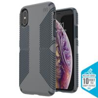 Speck Presidio Grip - Etui iPhone Xs / X (Graphite Grey/Charcoal Grey) Speck Presidio Grip - Etui iPhone Xs / X (Graphite Grey/Charcoal Grey)