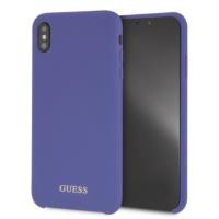 Guess Silicone - Etui iPhone Xs Max (Purple) Guess Silicone - Etui iPhone Xs Max (Purple)